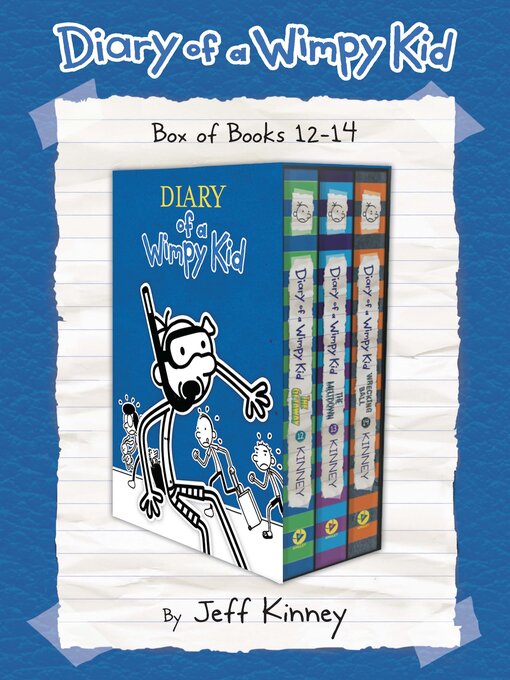 Title details for Diary of a Wimpy Kid Box of Books 12-14 by Jeff Kinney - Wait list